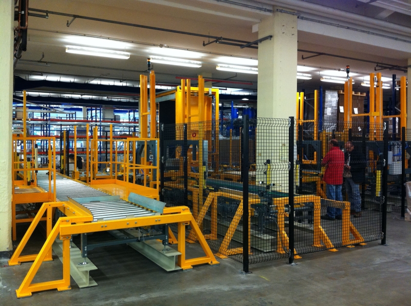 Pallet Changer Master Inverter for In-line Solutions and Fully Automatic