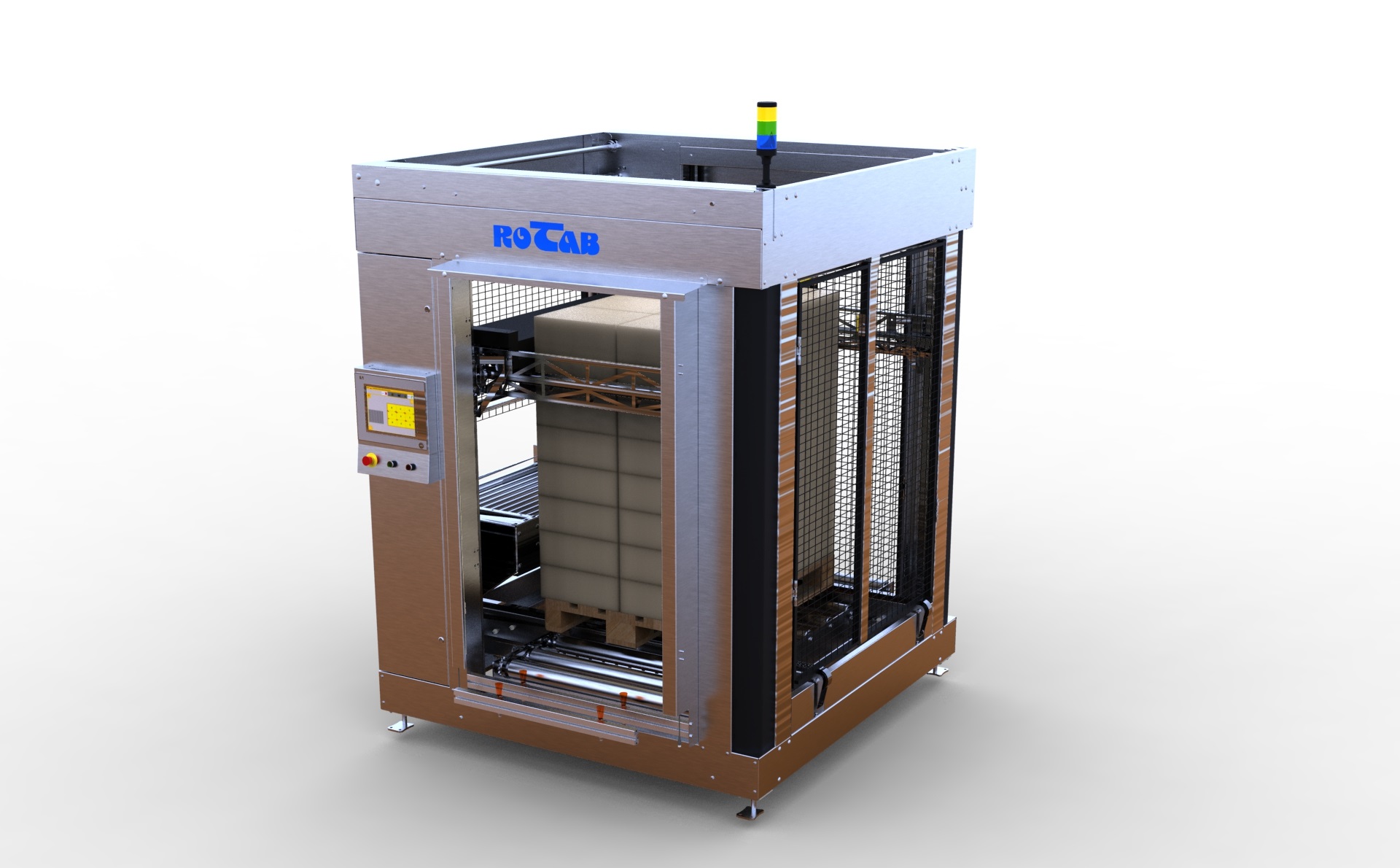 EasyLink Cube Palletiser. Fuldautomatisk pallelaster