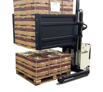 UDLEJNING - Mobil pallebytter model Toppy Side Press Splitter