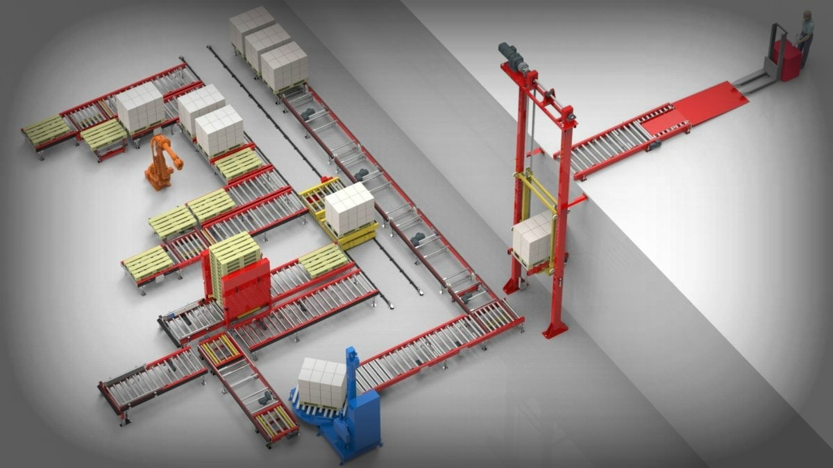 Renovering og service, samt flytning af pakke- og internt transportudstyr