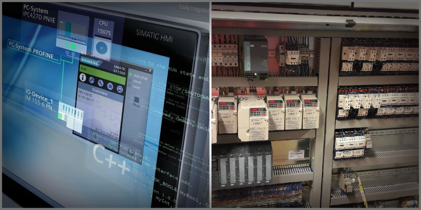 PLC programmering og styretavler