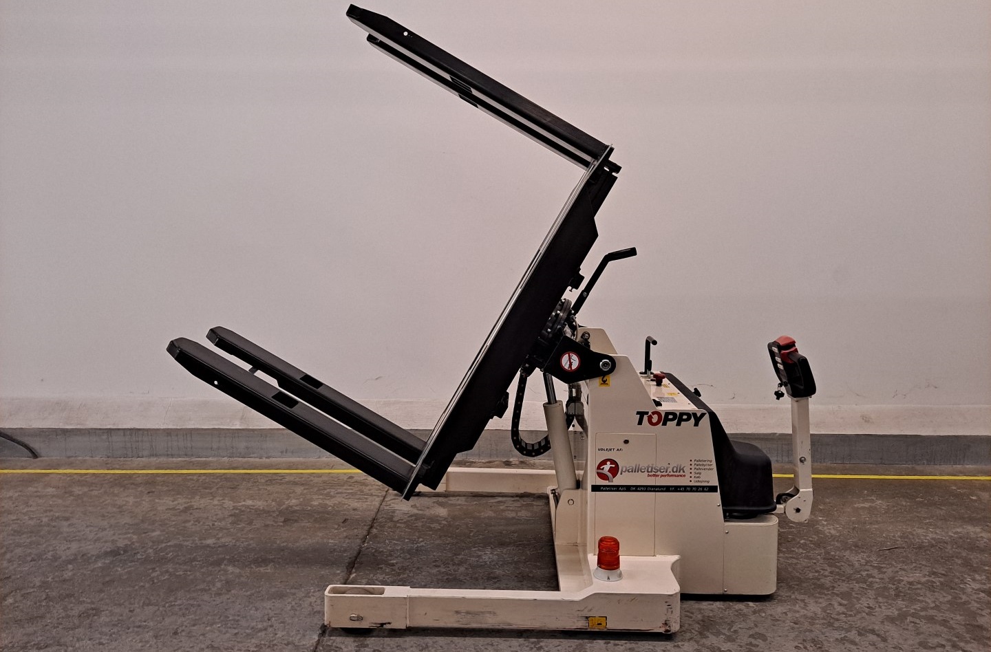 Mobil pallebytter model Toppy Maxi WB MEDIUM PH - SOLGT