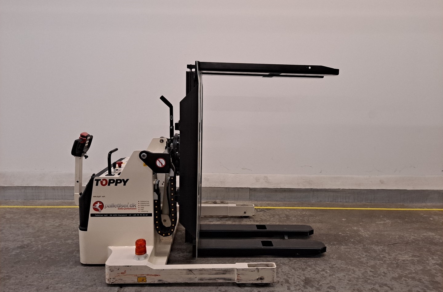 Mobil pallebytter model Toppy Maxi WB MEDIUM PH - SOLGT